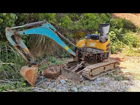 Видео: ВОССТАНОВЛЕНИЕ БРОШЕННОГО МИНИ-ЭКСКАВАТОРА В КАЧЕСТВЕ ЛОМ.