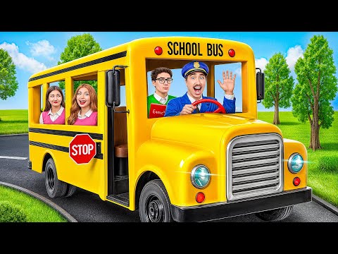 Видео: Мы Изучаем с Друзьями Правила Школьного Автобуса | Смешные Челленджи от Multi DO Joy