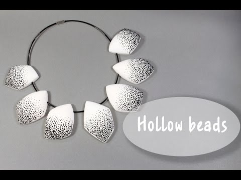 Видео: Hollow beads * Дутые бусины * Fimo