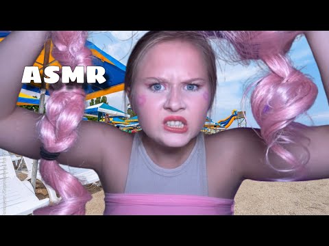 Видео: АСМР | ЗАПЛЕТУ тебе КАНЕКАЛОН -косы на МОРЕ 🌊 👩🏽‍🦳👱🏻‍♀️💗