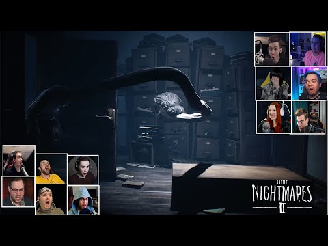 Видео: Реакция Летсплейщиков на Учительницу в Little Nightmares 2