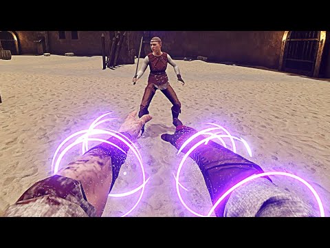 Видео: Магическая связь в Blade and Sorcery