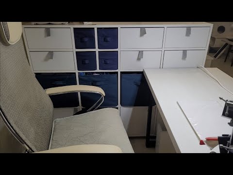 Видео: #8 Рукодельный уголок. Организация хранения рукодельных запасов и инструментов.