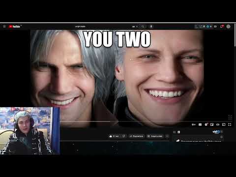 Видео: ВЕРГИЛИЙ СМОТРИТ: dante and vergil have a fishing contest | РЕАКЦИЯ