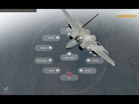 Видео: Без комментариев - Lock On Flaming Cliffs 2 v 1.2.1 - F-15C campaign "Spring Blood", mission 10