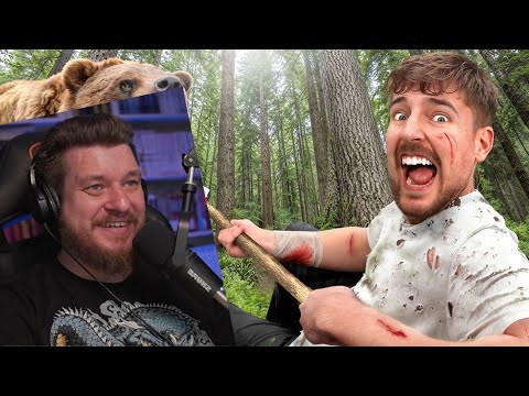 Видео: $10,000 За Каждый День Пережитый в Глуши | РЕАКЦИЯ НА MrBeast