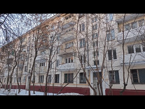 Видео: Москва. Заброшенная панельная пятиэтажка