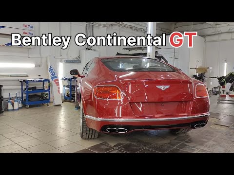 Видео: Снятие заднего бампера на Bentley Continental GT