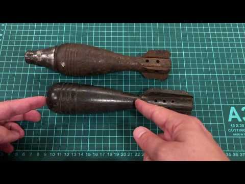 Видео: Польский 46-мм миномет Granatnik wz.36