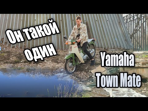 Видео: Мопед на кардане....Yamaha Town Mate 50