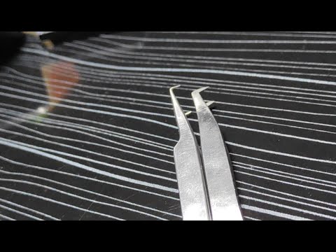 Видео: Заточка Пинцетов В Прямом Эфире. Ответы На Вопросц