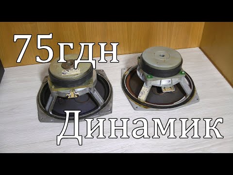 Видео: Небольшой рассказ о динамиках серии 75гдн