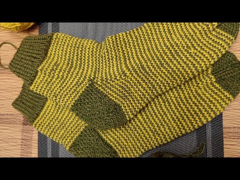 Видео: Шкарпетки методом Хелікс МК | Еластичний набір петель | Посилена п'ятка підкова.