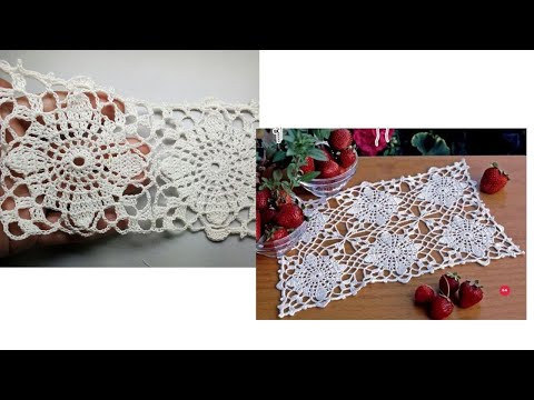 Видео: Сrocheted square COMPOUND SQUARE Квадратный мотив крючком, Соединение