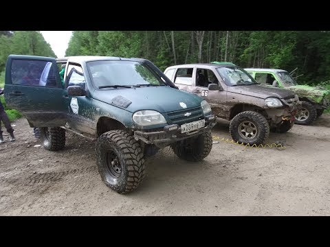 Видео: Шнива на вояках 35" vs Шнива 33" vs Нива 31" Offroad. Суровое бездорожье!
