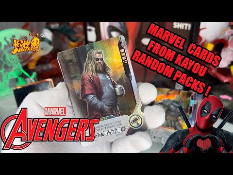 Видео: MARVEL CARDS FROM KAYOU !!!  / КАРТЫ ПО МАРВЕЛ !!!