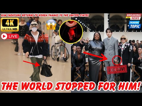 Видео: Интернет рухнул, когда Ким Тэхён появился на Vogue 2025!