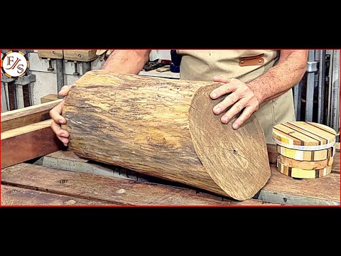 Видео: Блестящий проект, сделанный из обрезной древесины и обрезков.