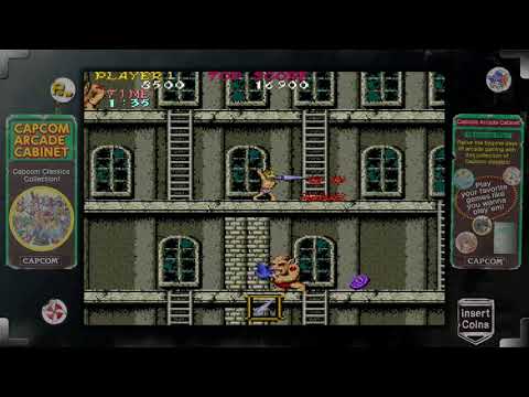 Видео: Capcom Arcade Cabinet - Ghost n Goblins (Начало игры...)