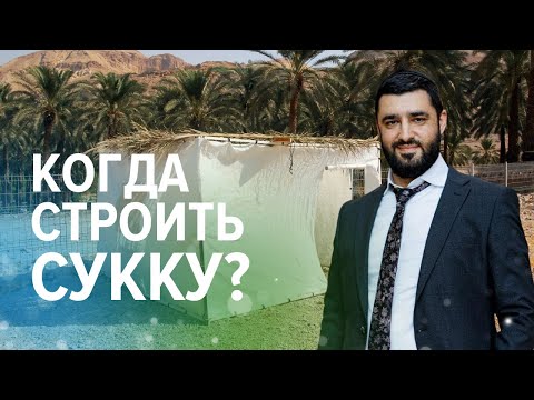 Видео: Когда мы начинаем строить сукку? (Рав Исраэль Якобов)