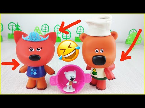 Видео: Ми-ми-мишки 🐻 Кеша Лучший в мире Медвежонок! Сборник мультиков 🎬 с игрушками для детей