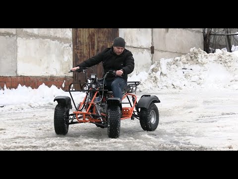 Видео: ATV МЕХАНИК. Не похожий на другие ATV. "Скаут Сафари" на 4х колесах, независимая подвеска.