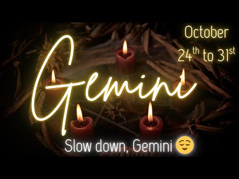 Видео: Близнецы: Вы слишком много делаете — у Вселенной есть план 😉🔮 ~ Таро Близнецов на октябрь 2025