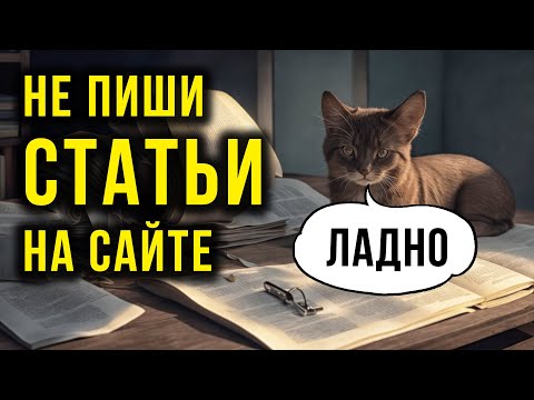 Видео: Не Начинай Статейный Блог, Пока Не Посмотришь Это Видео
