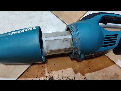 Видео: Пылесос аккумуляторный Makita DCL180Z