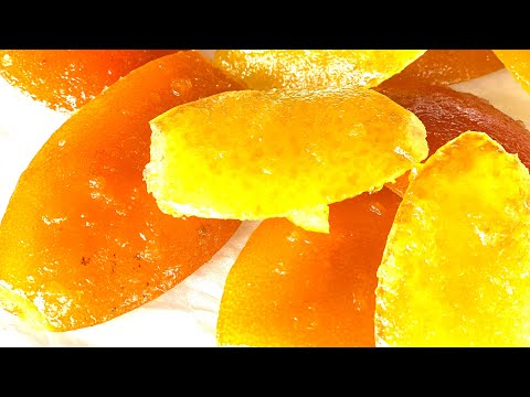 Видео: Цукаты из апельсиновых и лимонных корок для сладкой выпечки