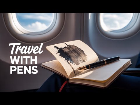 Видео: ✈️ Летаете с перьевыми ручками? Вот как избежать чернильных катастроф! 🖋️