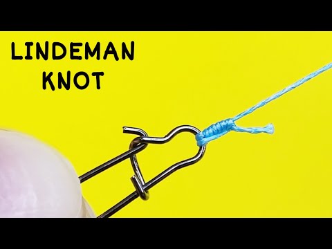 Видео: Рыболовный узел lindeman knot - как быстро и надежно связать флюрокарбон и плетеный шнур. Рыбалка