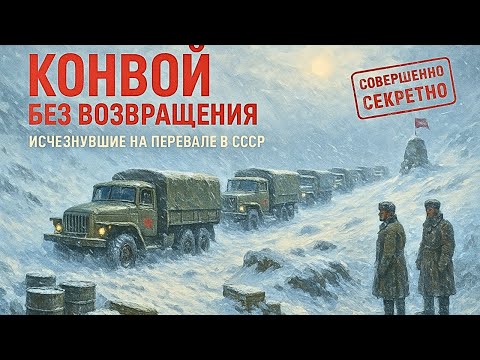 Видео: Конвой без возвращения: как в СССР исчезла колонна на перевале?