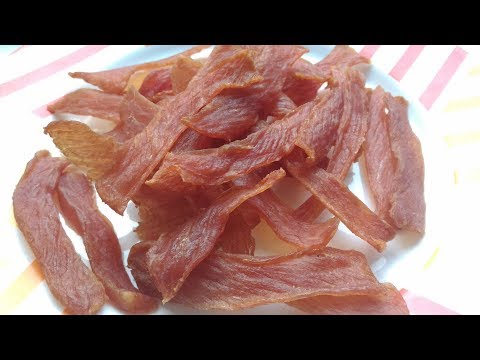 Видео: Джерки в маринаде. Как сделать вкусные джерки. Jerky.