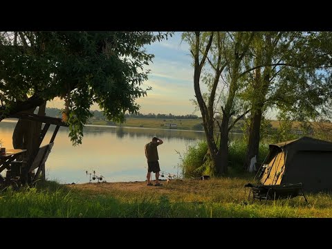 Видео: КАРПФИШИНГ и ФЛЭТ ФИДЕР. Рыбалка с ночевкой на карпа. Двухсуточная сессия на водоеме Орлеан!