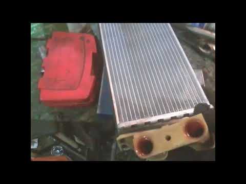 Видео: замена радиатора печки фиат альбеа +кат№
