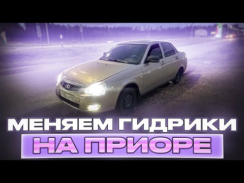 Видео: ПЕРЕСТАНЕТ ЛИ СТУЧАТЬ МОТОР? | ЗАМЕНА ГИДРИКОВ | ПРИОРА влог #777