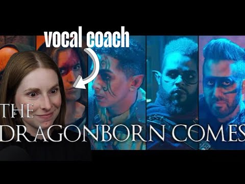 Видео: Реакция преподавателя вокала на фильм «Озвучка: Драконорожденный грядет»