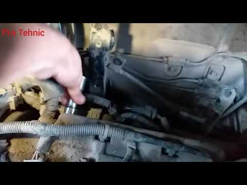 Видео: Toyota 1mz-fe v6 3.0L,   меняем датчик детонации..