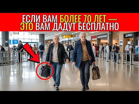 Видео: 10 СЕКРЕТНЫХ ПРЕИМУЩЕСТВ ДЛЯ ЛЮДЕЙ СТАРШЕ 70 ЛЕТ, КОТОРЫЕ СКРЫВАЮТ АВИАКОМПАНИИ