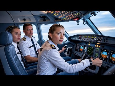 Видео: Пилоты потеряли сознание на высоте 30 000 футов — тогда 12-летняя девочка взяла управление на себя!