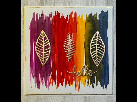 Видео: CAS (я думаю) и игра с акварельными чернилами!