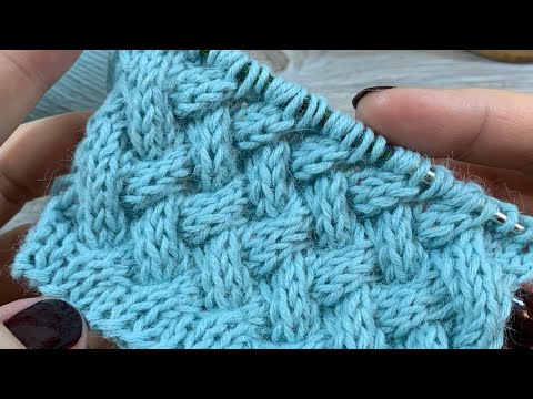 Видео: ПЛЕТЕНЫЙ УЗОР СПИЦАМИ ПОВОРОТНЫМИ РЯДАМИ / BEAUTIFUL KNITTING PATTERN