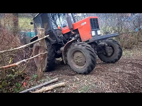 Видео: Стартер 12 В запуск на 24 В но не все так просто, мтз 82 тянет нагруженый  прицеп.