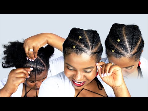 Видео: Учебное пособие | Иголка и нитка, плоская завивка волос