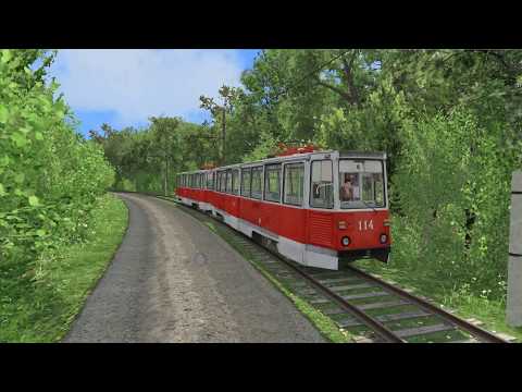 Видео: Train Simulator 2018 трамвай ктм-5 (71-605) СМЕ кабель управления