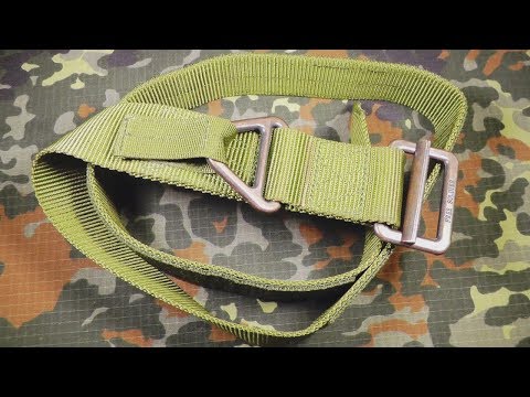 Видео: Пояс "тактический": обзор и тесты на нагрузку