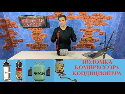 Видео: Компрессор кондиционера Форд. Причины поломок