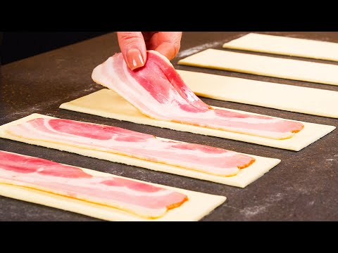 Видео: Новый способ удивить мир! 5 идей из слоеного теста, которые произвели фурор во всем мире