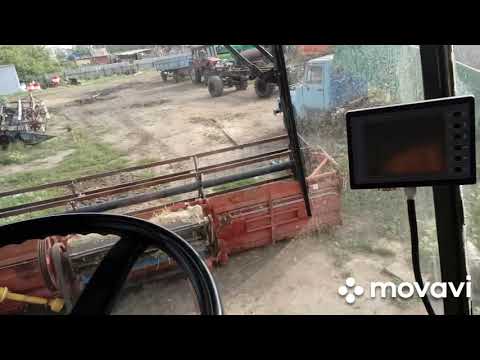 Видео: Начали уборку!!! Меняю бичи на комбайне Лида 1300.